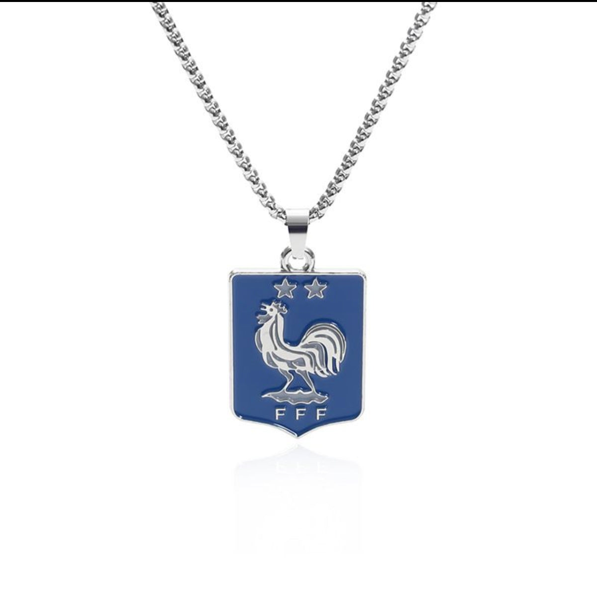 2026 World Cup Team Snake Bone Chain Necklace – Stainless Steel Football Pendant Jewelry