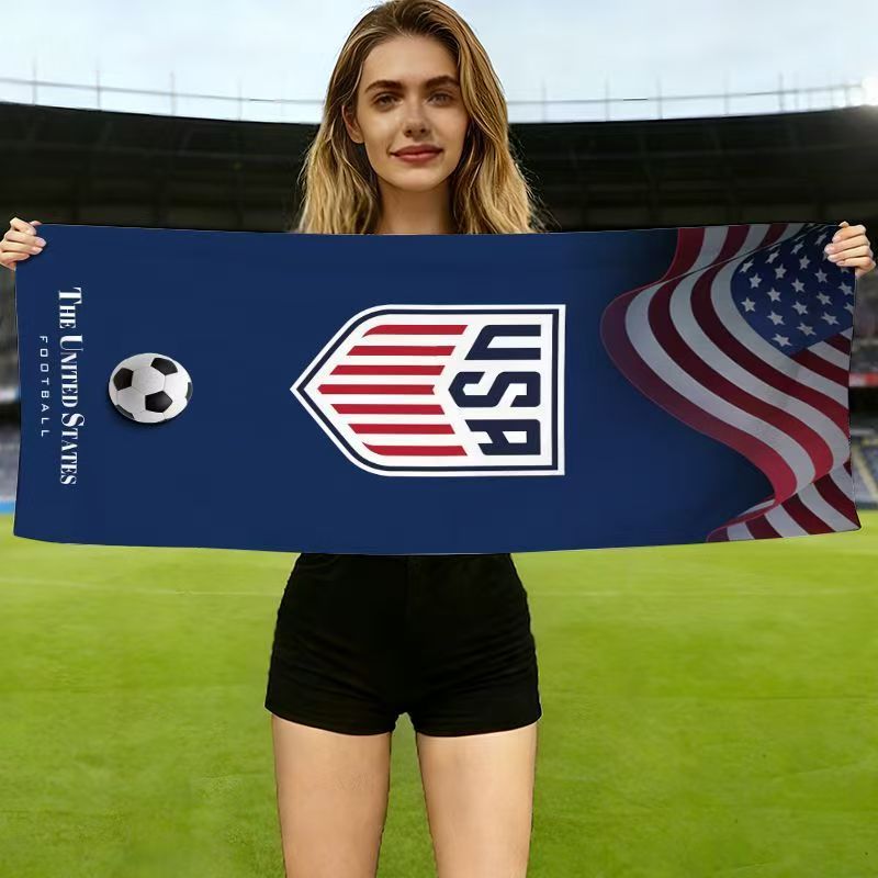2026 World Cup Fan Towel – National Team Supporter Flag Style Sports Towel for Game Day, Home & Stadium Use