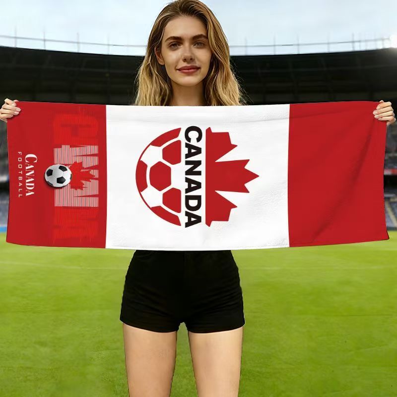 2026 World Cup Fan Towel – National Team Supporter Flag Style Sports Towel for Game Day, Home & Stadium Use