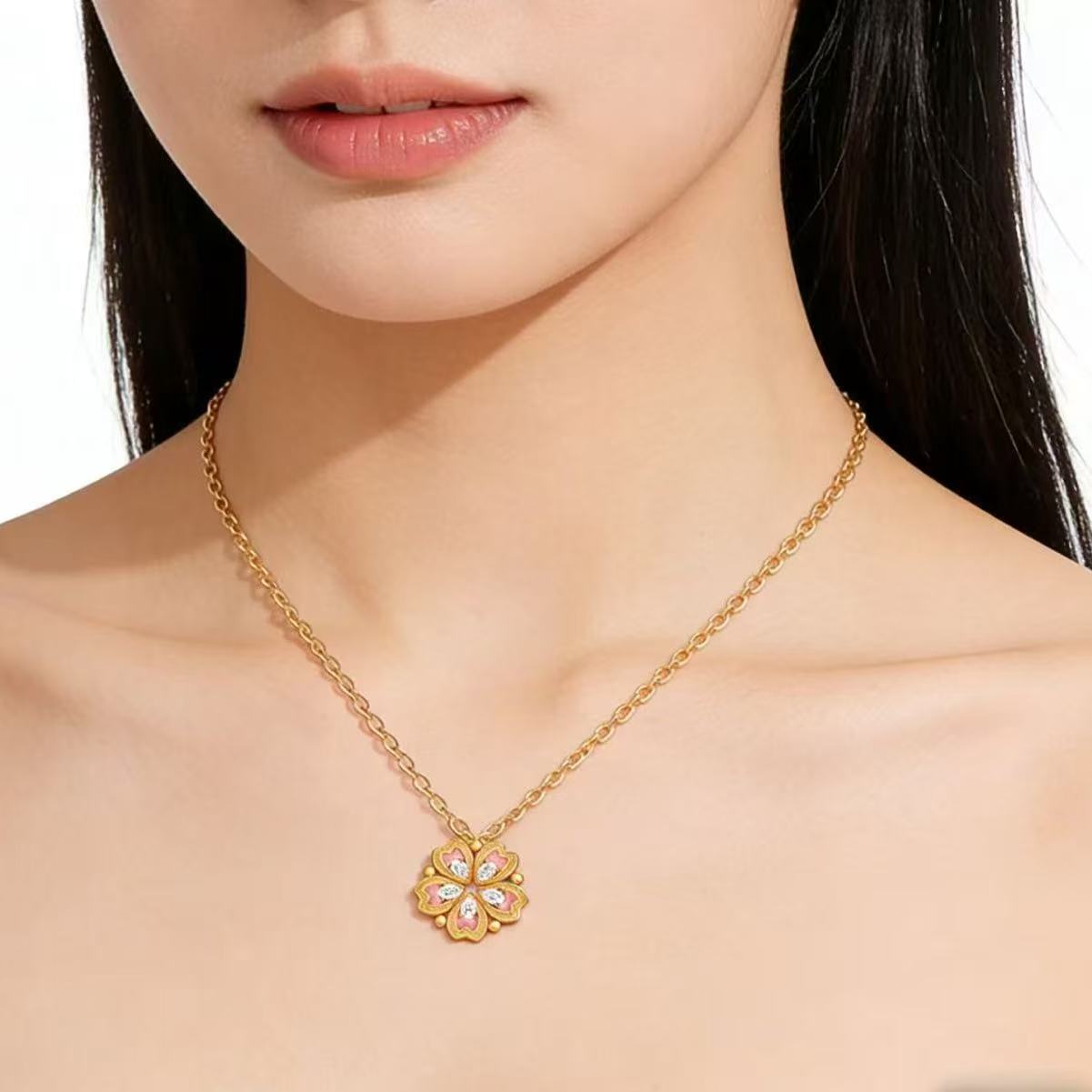 2-in-1 Love in Blossom Necklace