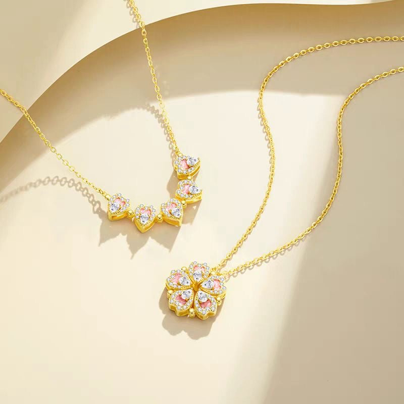AVYRA 2-in-1 Love in Blossom Necklace